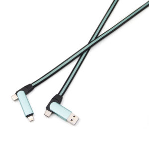4in1 Textile Alu cable 2m
