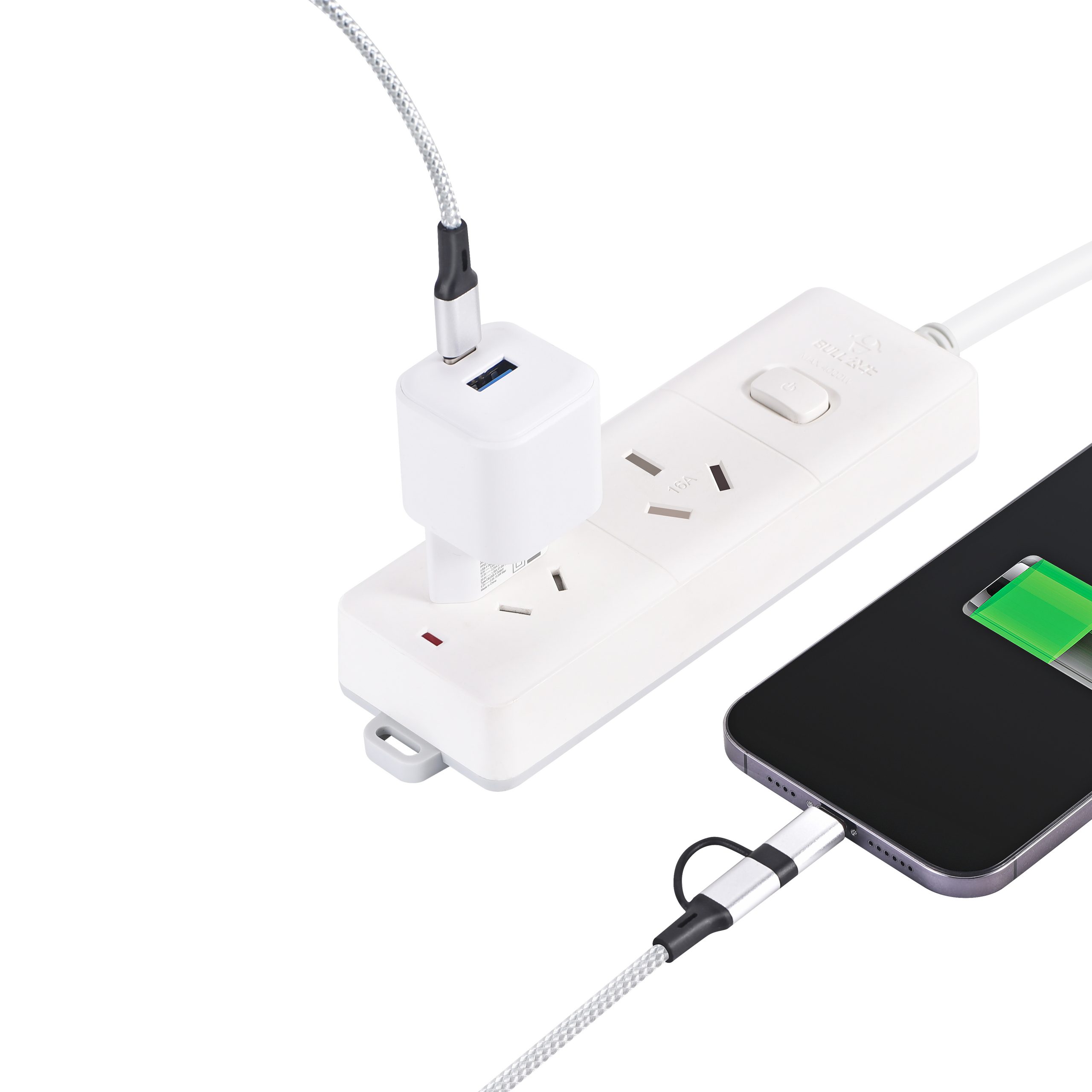 16730 pd fast charging wall adapter set 35w + 3a cable 2
